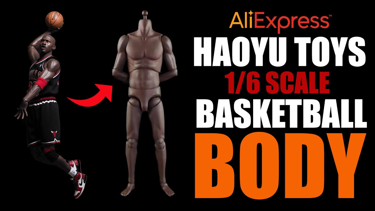 Ep792 Haoyu Toys T01 1/6 Basketball Body from AliExpress REVIEW (Making my custom MJ part 2)