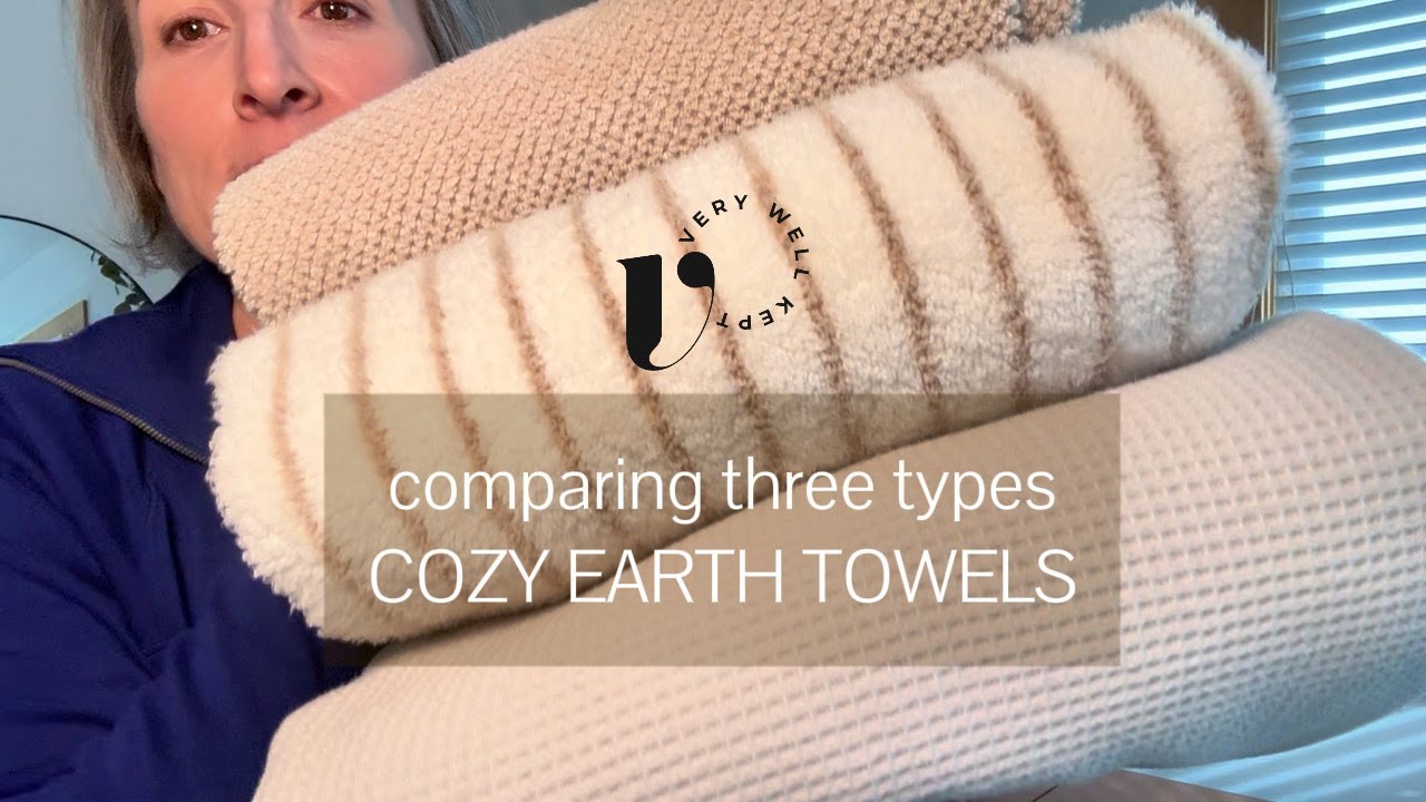 Nantucket против Luxe против Waffle: сравнение трех типов полотенец COZY EARTH, чтобы вам не приш...