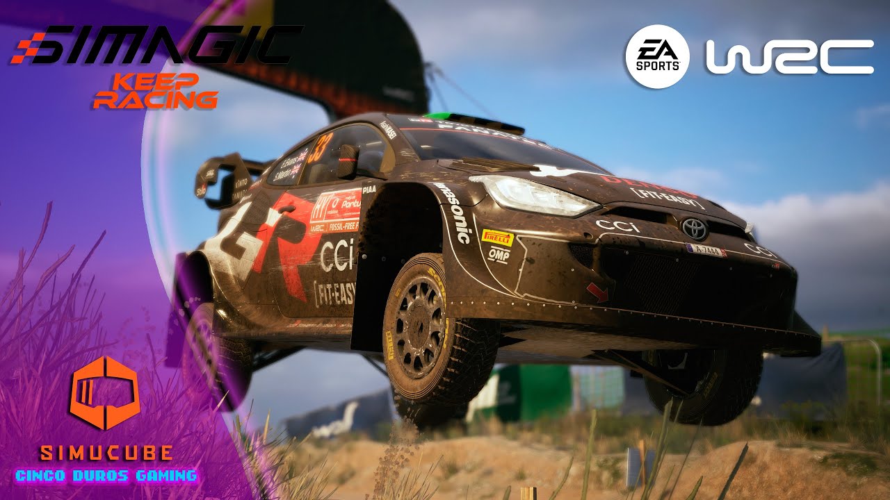 WRC Vodafone Rally Portugal | Simucube 2 Sport Wheel Settings | 2K Ultra #mozaracing #simagic #wec