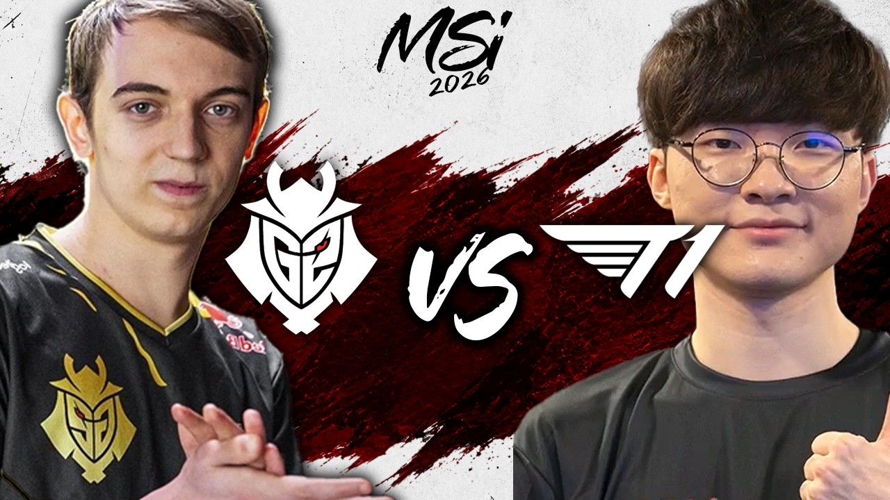 G2 Esports vs T1 | MSI 2026 | Skr&oacute;t
