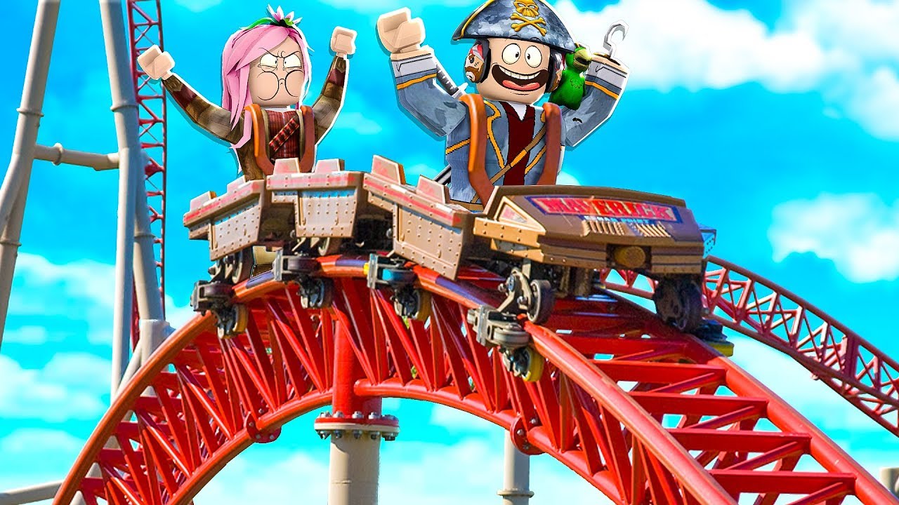 LA MIA PRIMA VOLTA AL LUNA PARK DI ROBLOX! *DIVERTENTE*