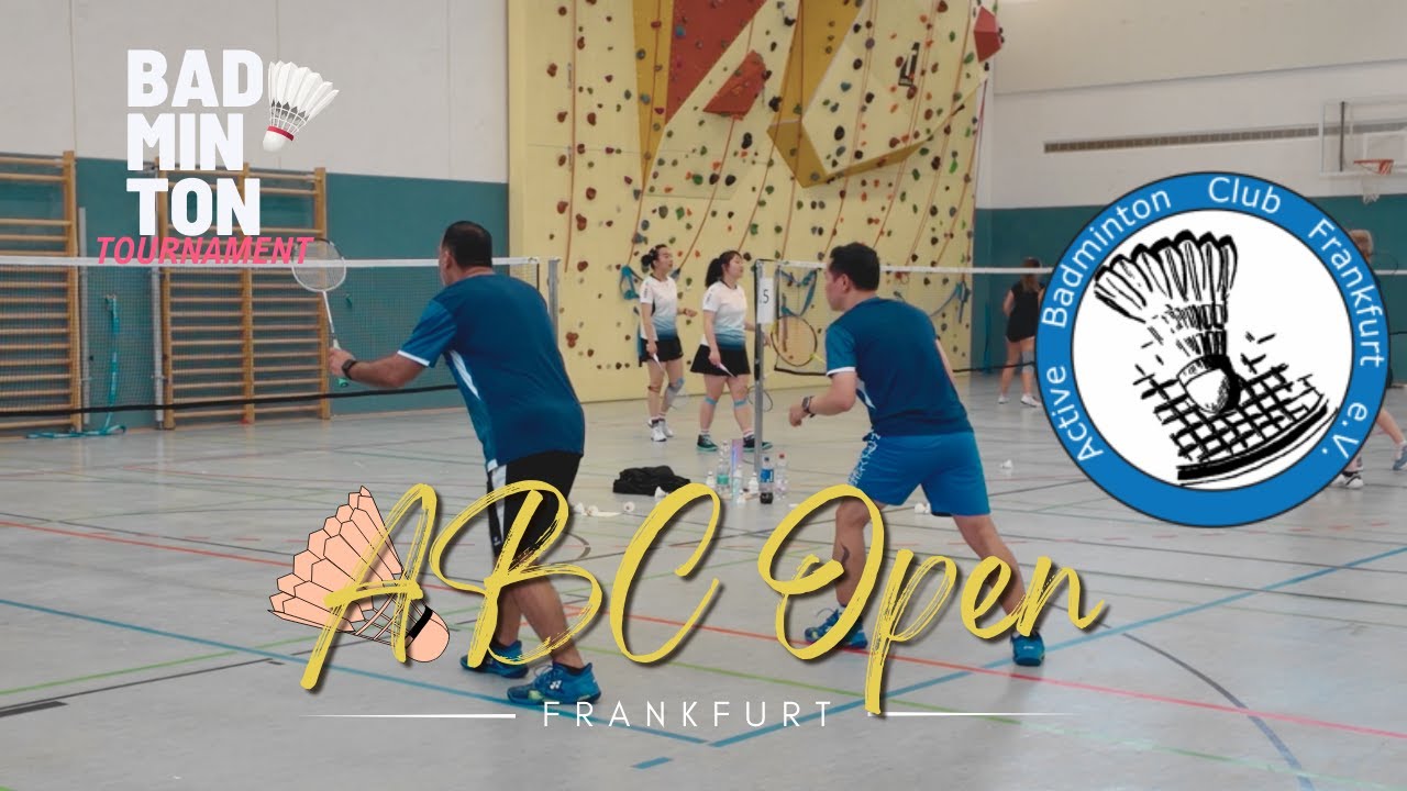 ABC Open Tournament Frankfurt, Germany/ Men&lsquo;s Double Group C  [4K30 FPS] #badminton #tournament