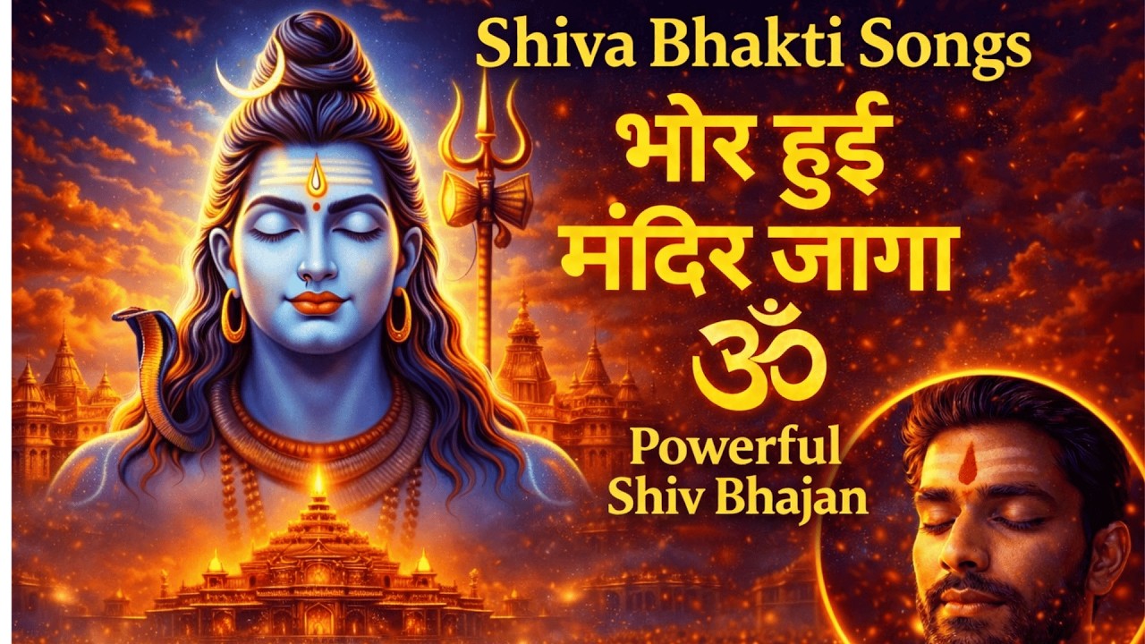 भोर हुई मंदिर जागा | Jai Shiv Shankar - Slow Meditative Bhajan | Maha Shivratri 2026 Special