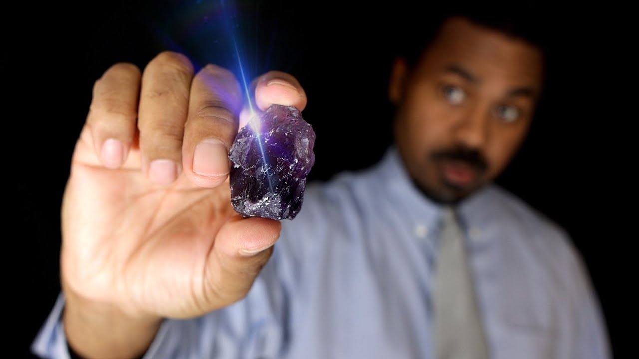 Psychologist Heals YOU with Crystals & Stones | ASMR | Anxiety & Stress Relief