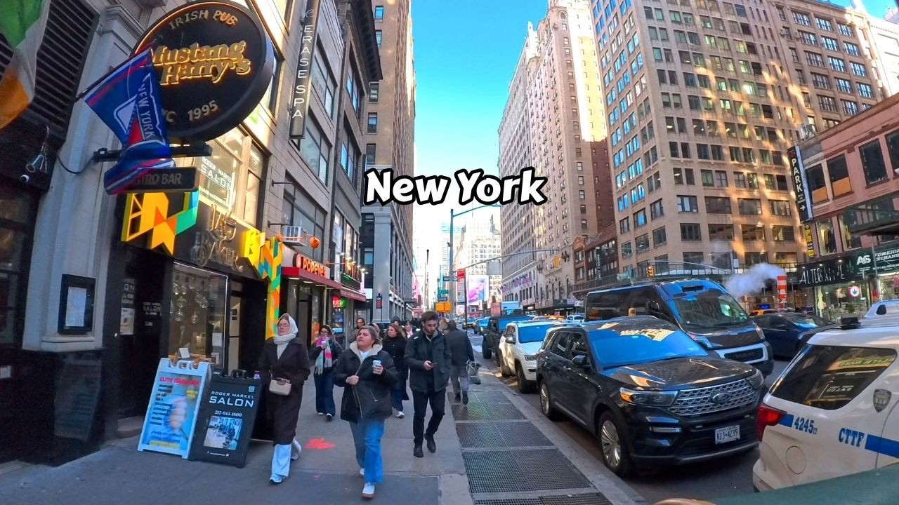 New York City 2026 Walking Tour 7th Avenue 4k Video Tour