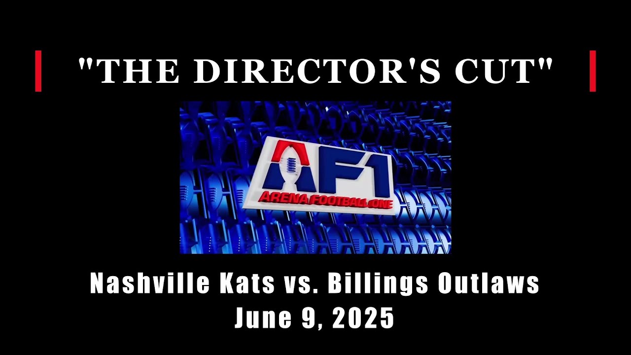 Arena Football One - Kats @ Outlaws | DIRECTOR'S CUT