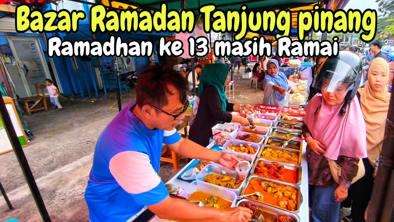 Tour Jalan Kaki ❗ Makanan Jalanan Bazar Ramadhan Jalan Pemuda masih Tetap Ramai puasa ke 13