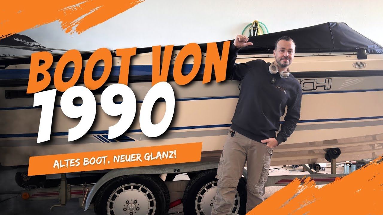 Über 30 Jahre alt… und wieder wie neu! 😱 Boot komplett aufpoliert