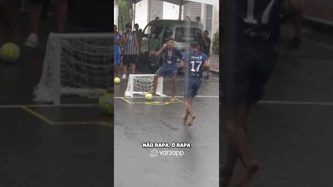 ⚡ O Tempo Fechou no Futebol de Rua!