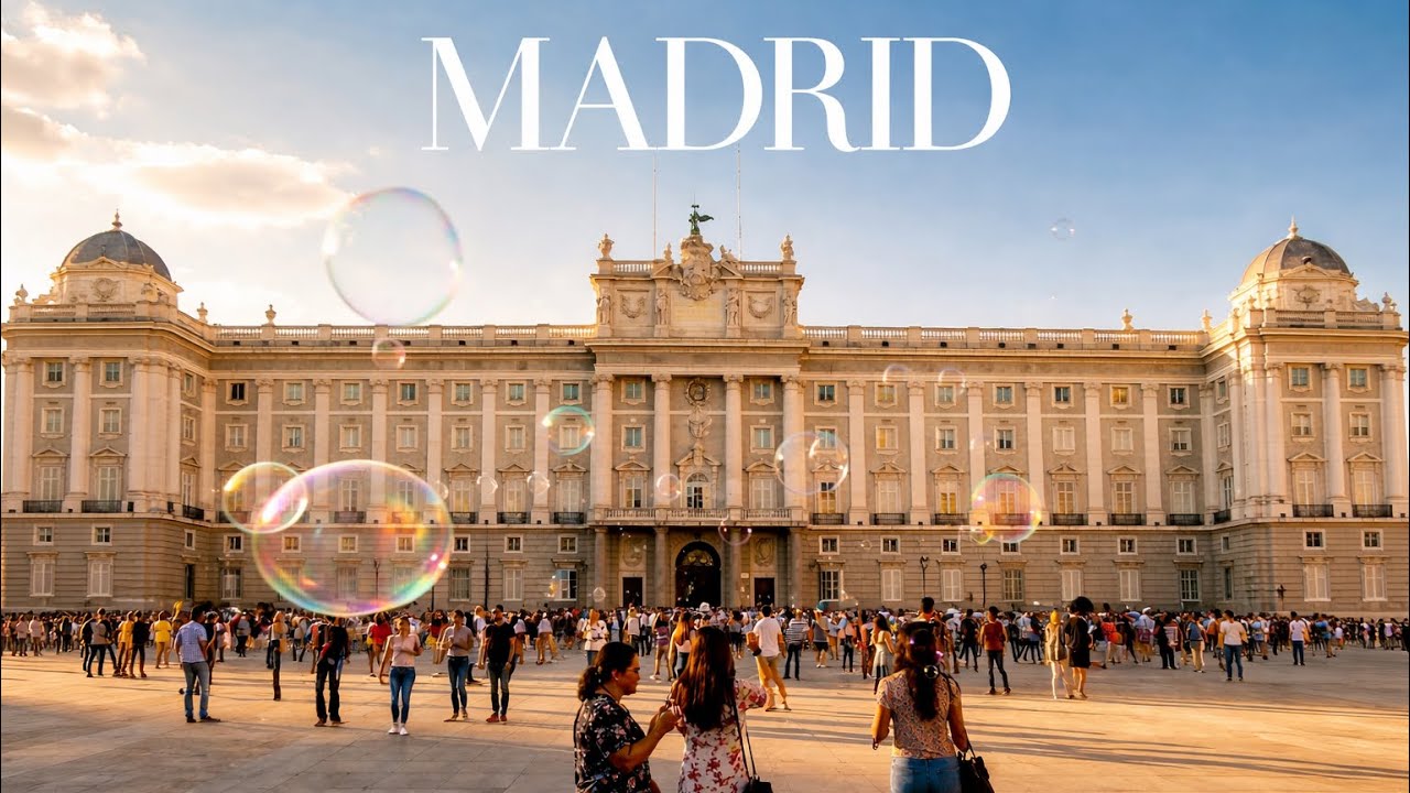 This MADRID Walk Feels Full of Surprises (Silent Walk 4K)