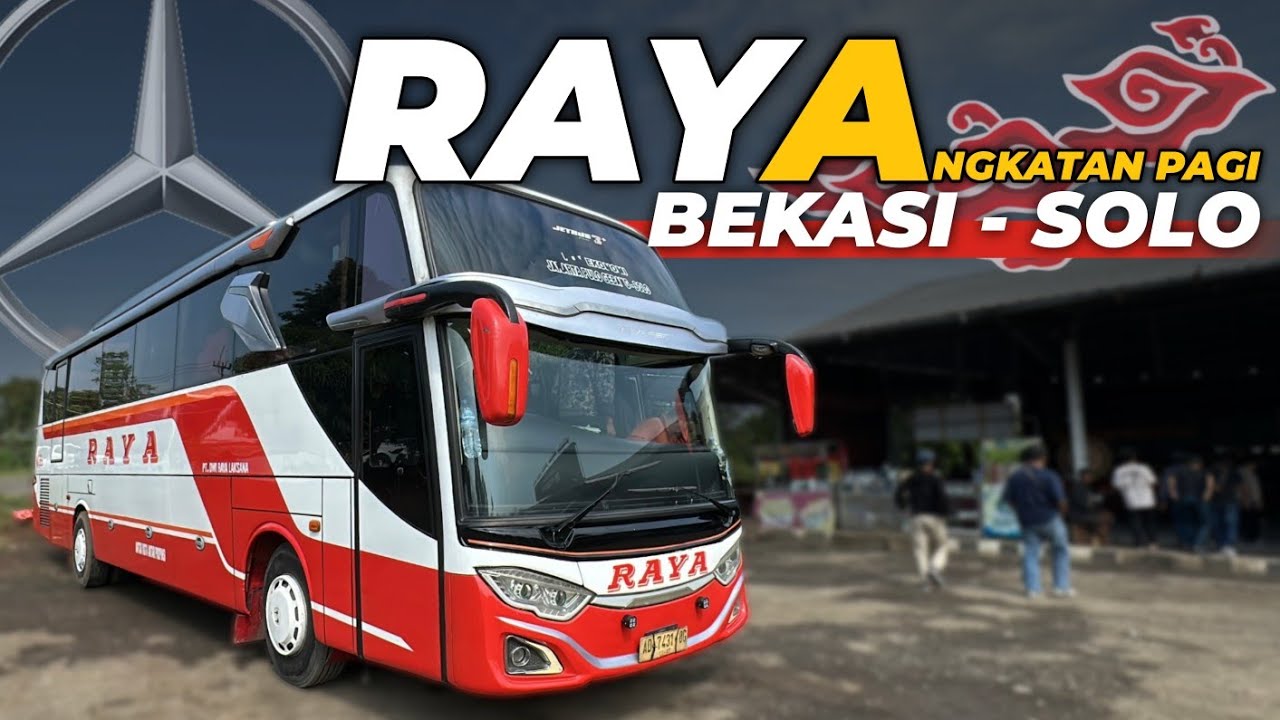 APAKAH REKOMENDED⁉️🤔  BUS LEGEND ANGKATAN PAGI‼️ - Trip Report Raya Bekasi Solo