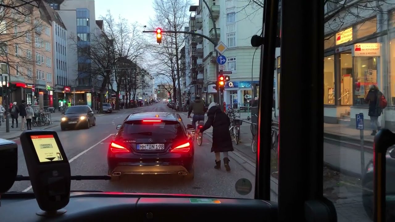 Hochbahn Hamburg | Linie 17 | U S Barmbek - Goldbeckplatz (2/3) | Mercedes Benz Citaro 2 Gelenk