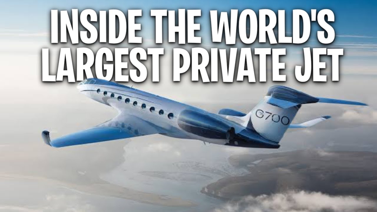 Inside The World's LARGEST Private Jet | GULFSTREAM G700