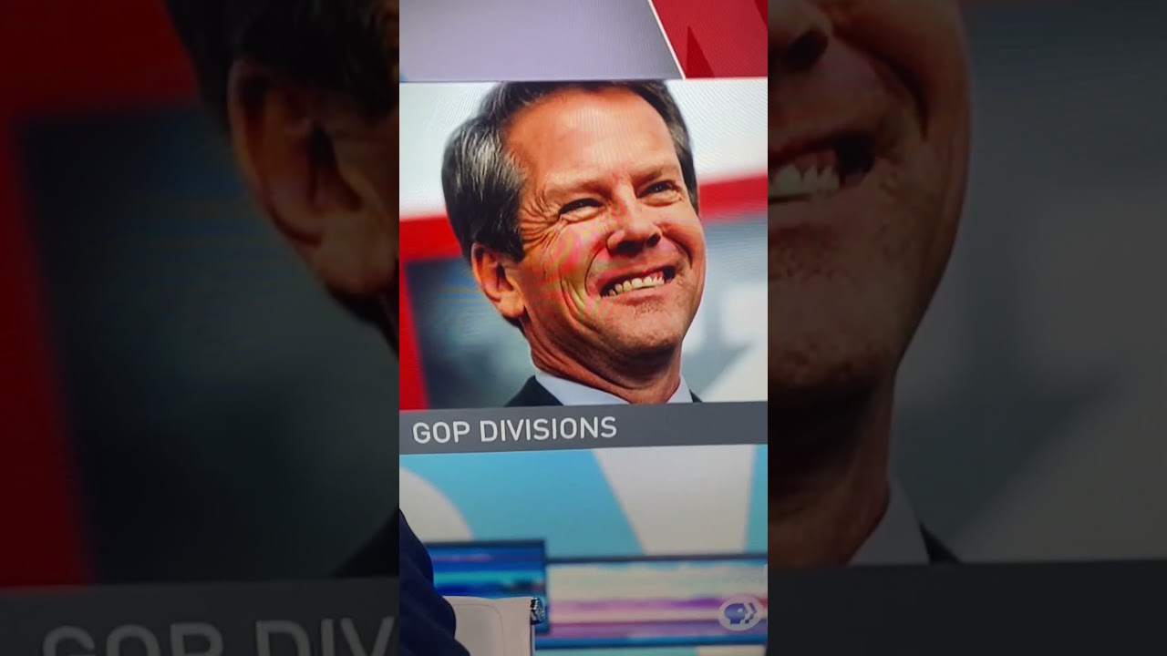 #republicanparty #divisions - #donaldtrump #fighting with #briankemp