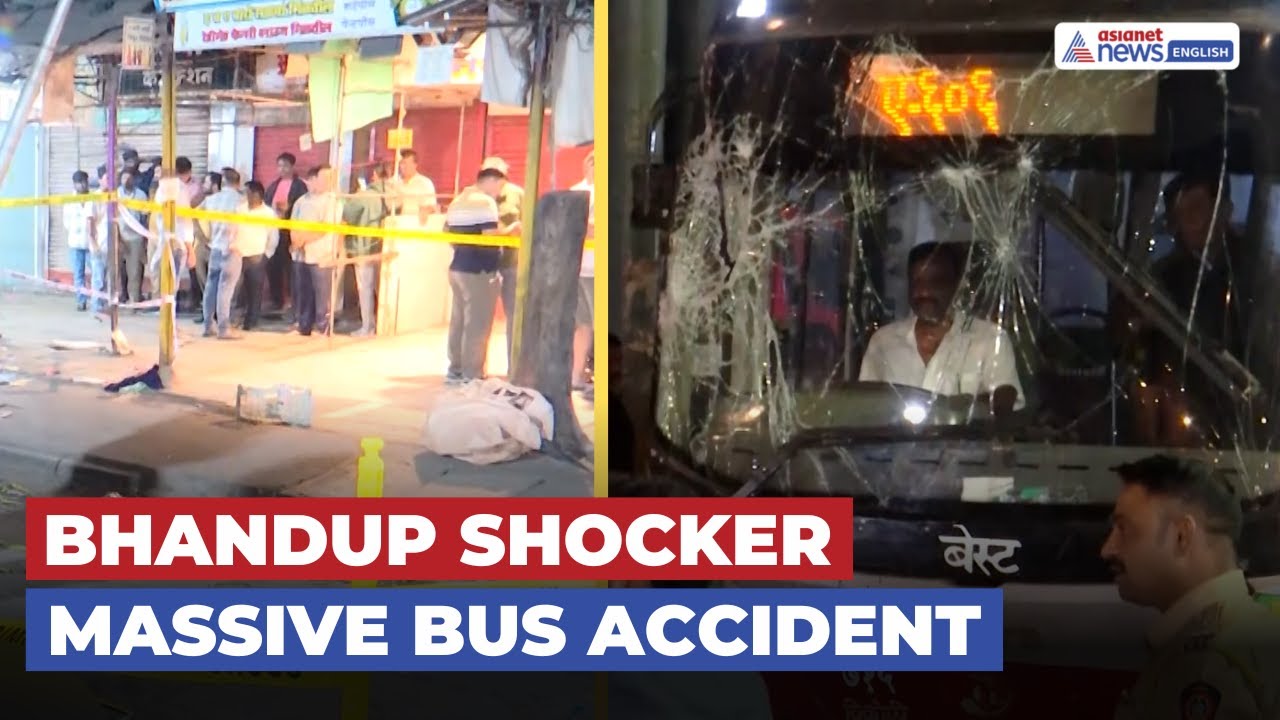 BEST Bus Hits Passengers in Bhandup West, Claims Four Lives, Nine Injured