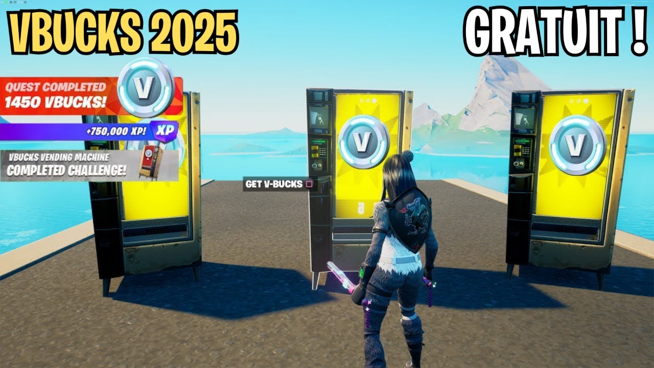 COMMENT AVOIR DES VBUCKS GRATUIT SUR FORTNITE (ça marche)