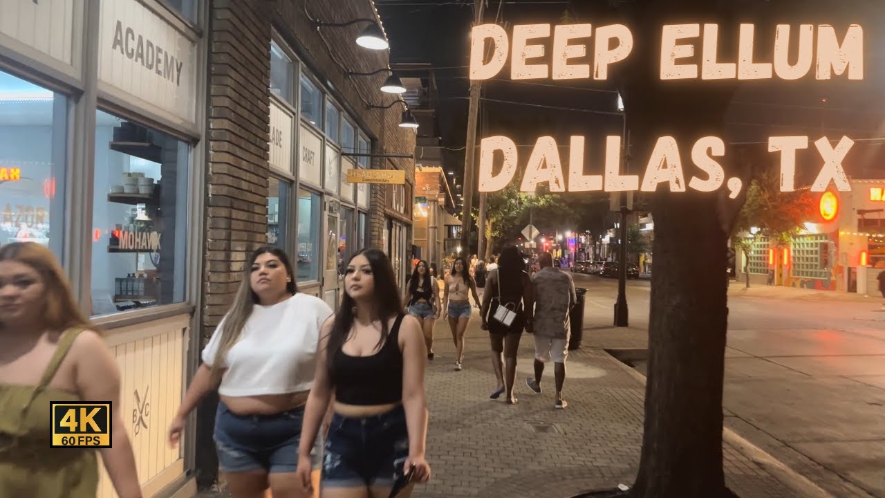 Deep Ellum | Dallas, TX | Hot Summer Evening Walking Tour