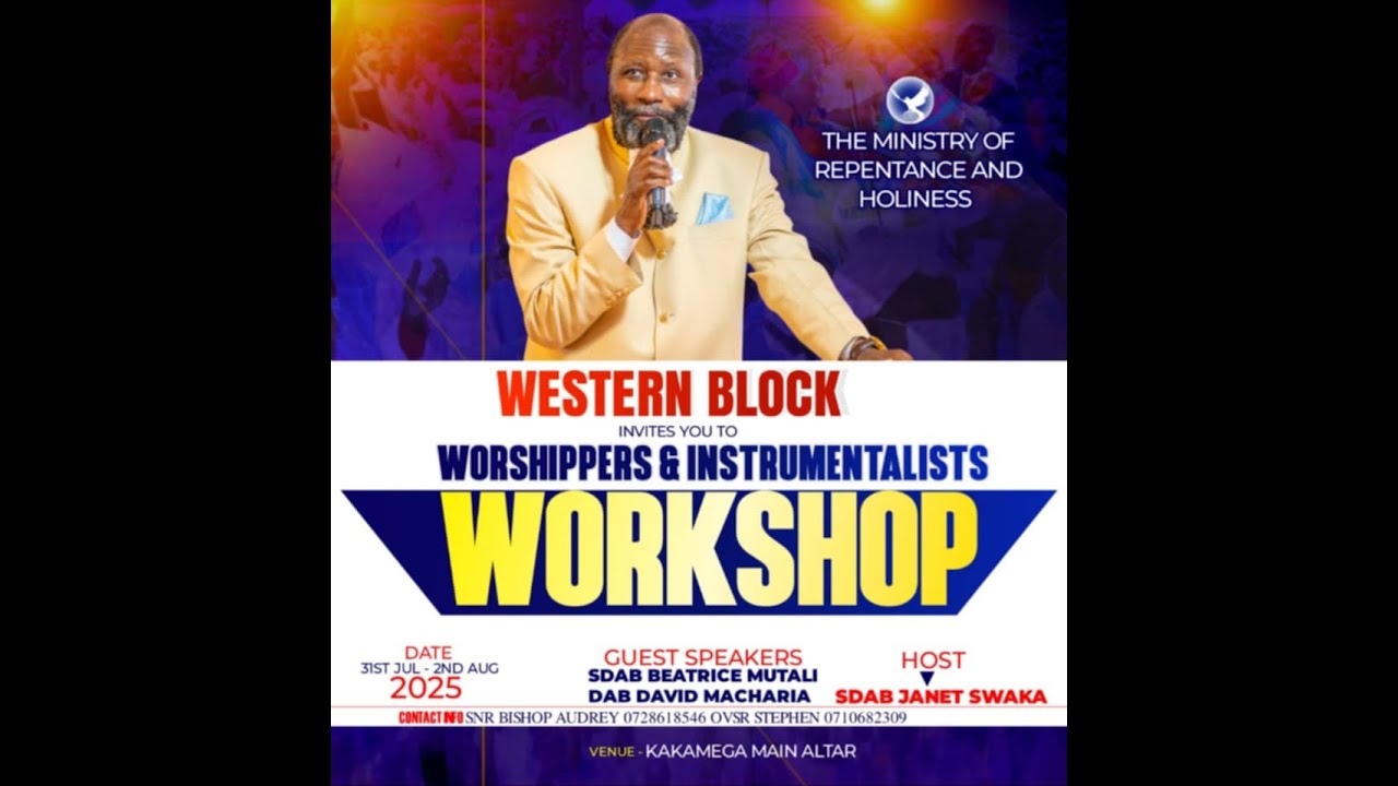 WORSHIPPERS AND INSTRUMENTALISTS WORKSHOP