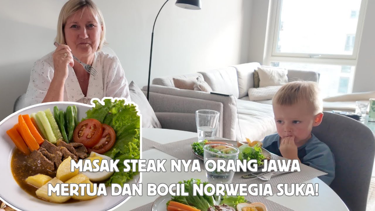 MASAK SELAT SOLO UNTUK MAMA MERTUA DAN BOCIL NORWEGIA