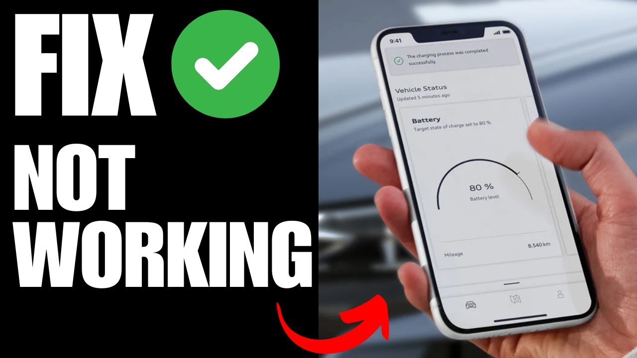 Приложение Audi не работает/не подключается — как исправить