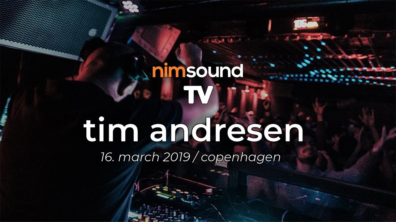 Nim Sound TV / Tim Andresen Live Dj Set @ Culture Box (16. March 2019) TECH HOUSE & TECHNO