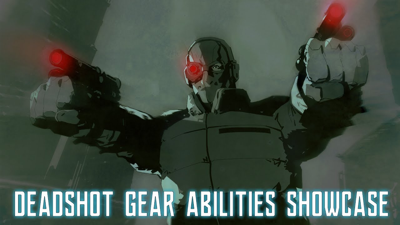 Injustice 2: Deadshot Epic Gear + Gear Abilities showcase