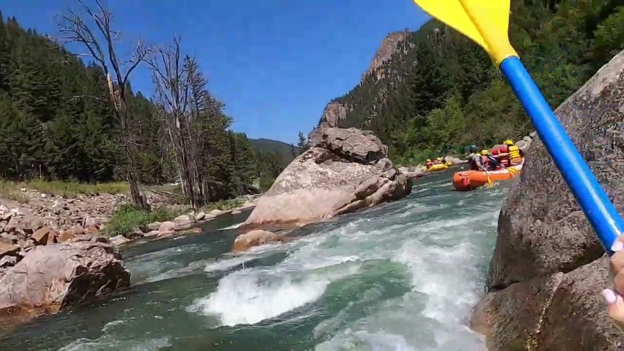 Montana Whitewater Trip #whitewaterrafting #montana #gallatin #summervacation #coldwater #rafting
