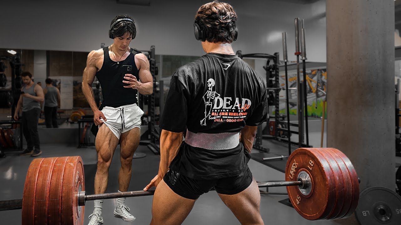 Squats Deadlifts & Eating | Workout Vlog
