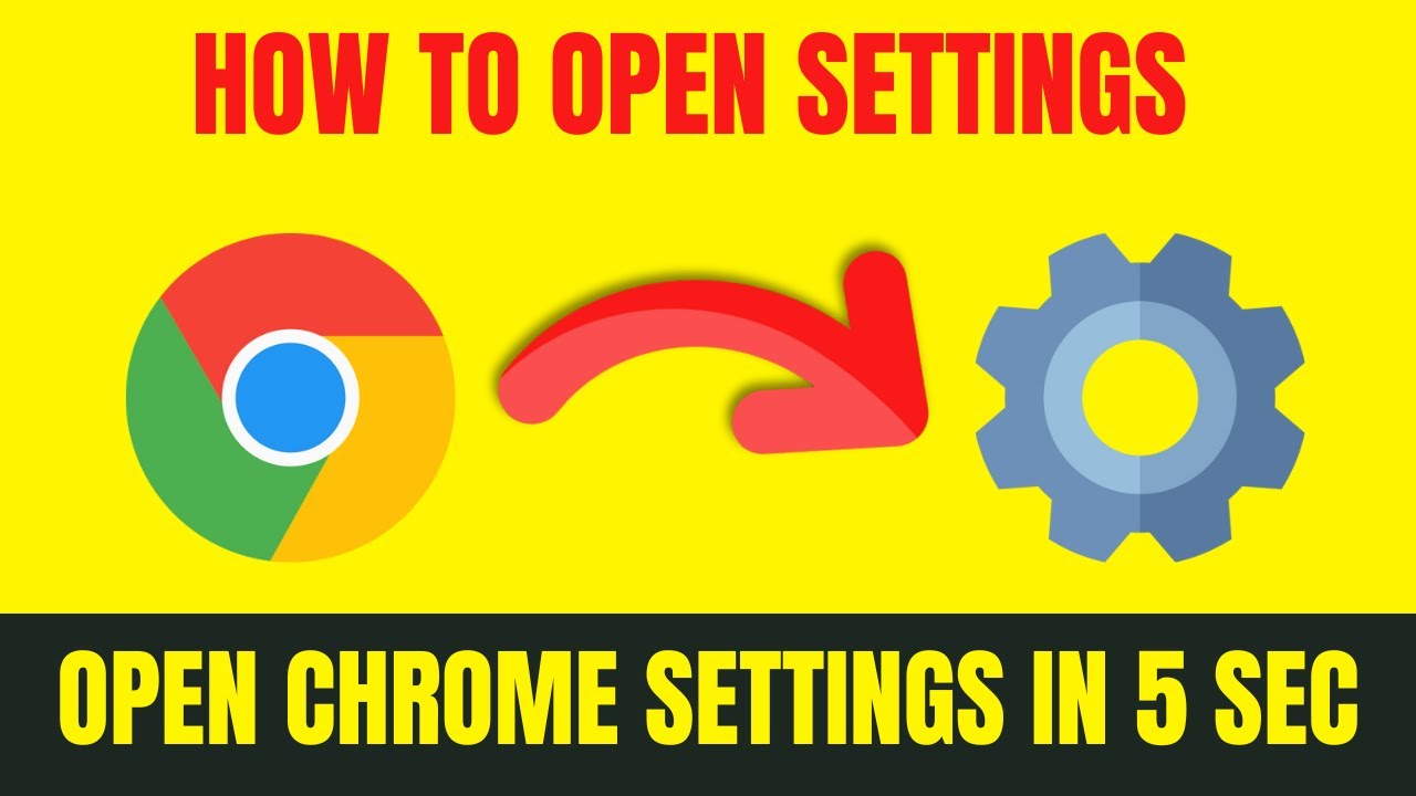 Как открыть настройки Google Chrome за 5 секунд. Руководство для ПК и ноутбуков.