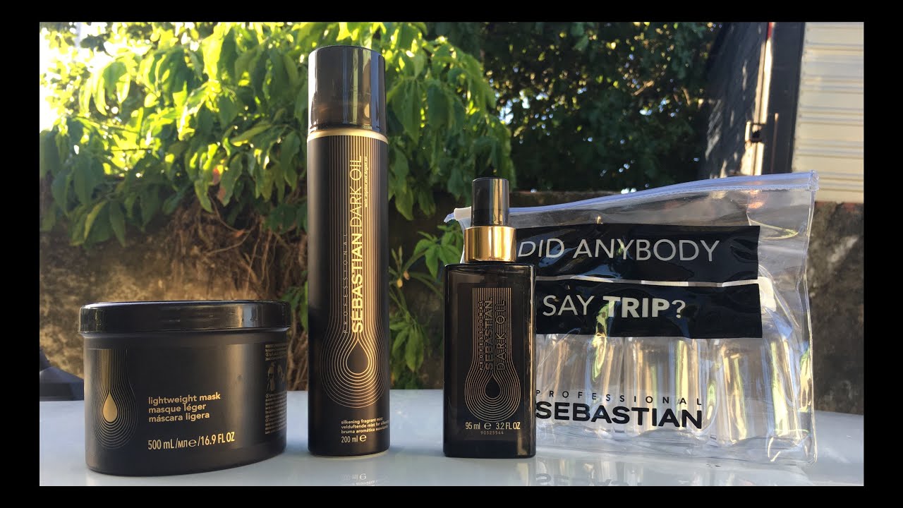 Resenha Máscara Dark Oil Sebastian + Spray Perfumado (óleo em spray)