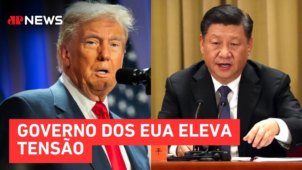 Trump volta a acusar a China de realizar testes nucleares e expandir arsenal | TEMPO REAL