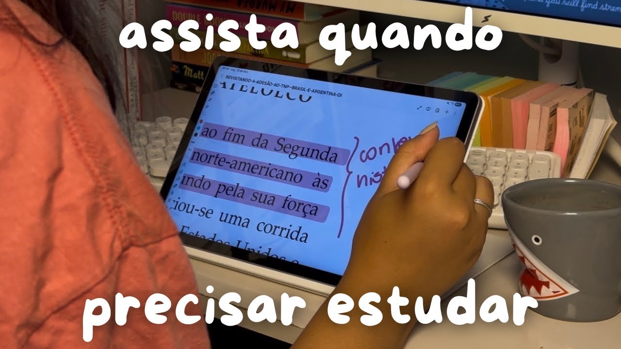 Estude comigo por 30 minutos | STUDY WITH ME✏️🎒