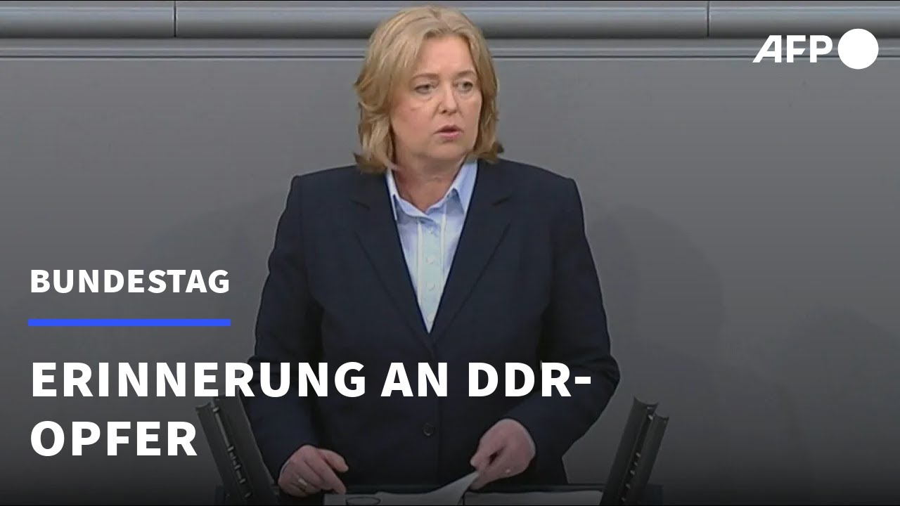 Bas dr&auml;ngt auf Errichtung von Mahnmal f&uuml;r DDR-Opfer | AFP