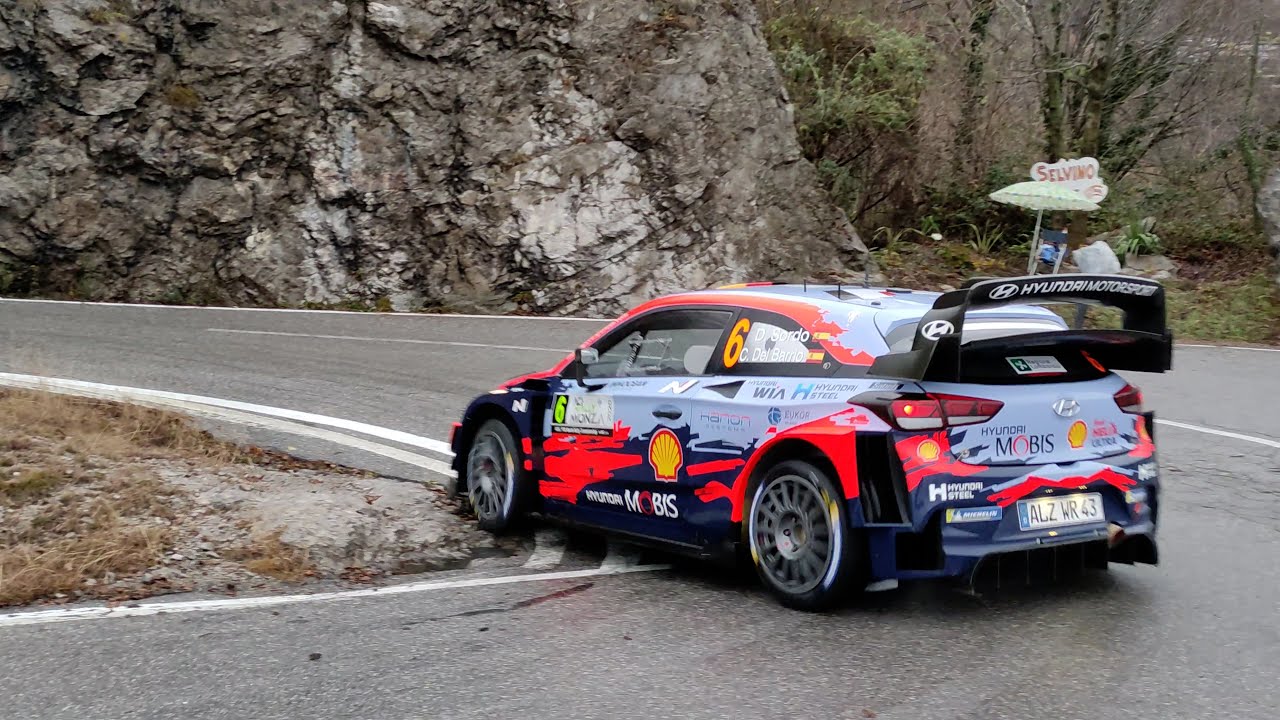WRC-ACI Rally Monza 2020-Ogier - Sordo -Tanak-Evans  and others /PS Selvino, only WRC / THE SHOW, 4K