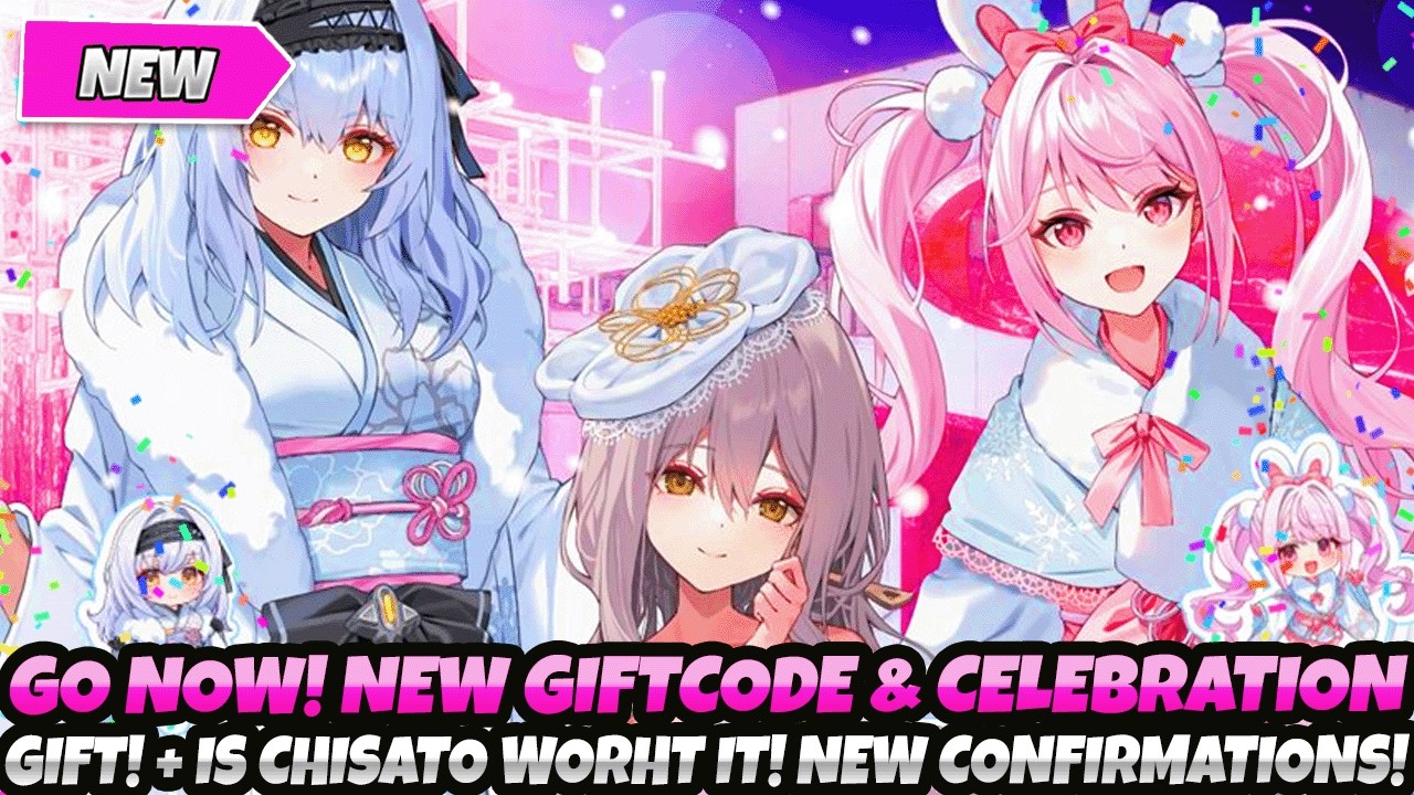 *GO NOW! NEW GIFT CODE & CELEBRATION GIFT!* + IS CHISATO WORTH IT!? NEW CONFIRMATIONS (Nikke Goddess