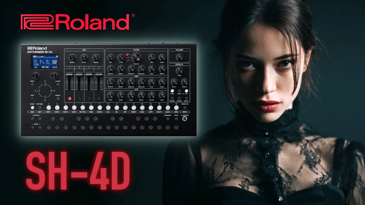 🔊 ROLAND SH-4D Techno Project #8 Is NEXT-LEVEL! 🔥 16 Kits + 16 Hypnotic Industrial Patterns 🚨