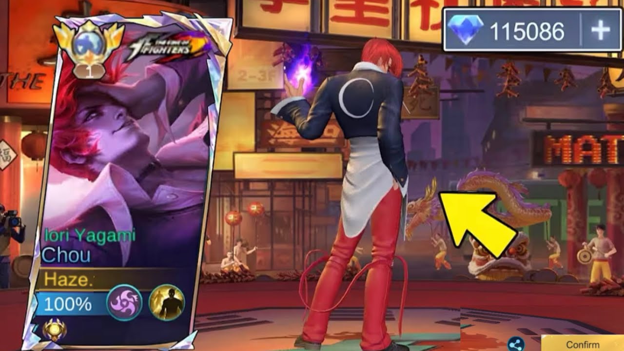 FINALLY CHOU KOF SKIN 🔥 | MLBB 