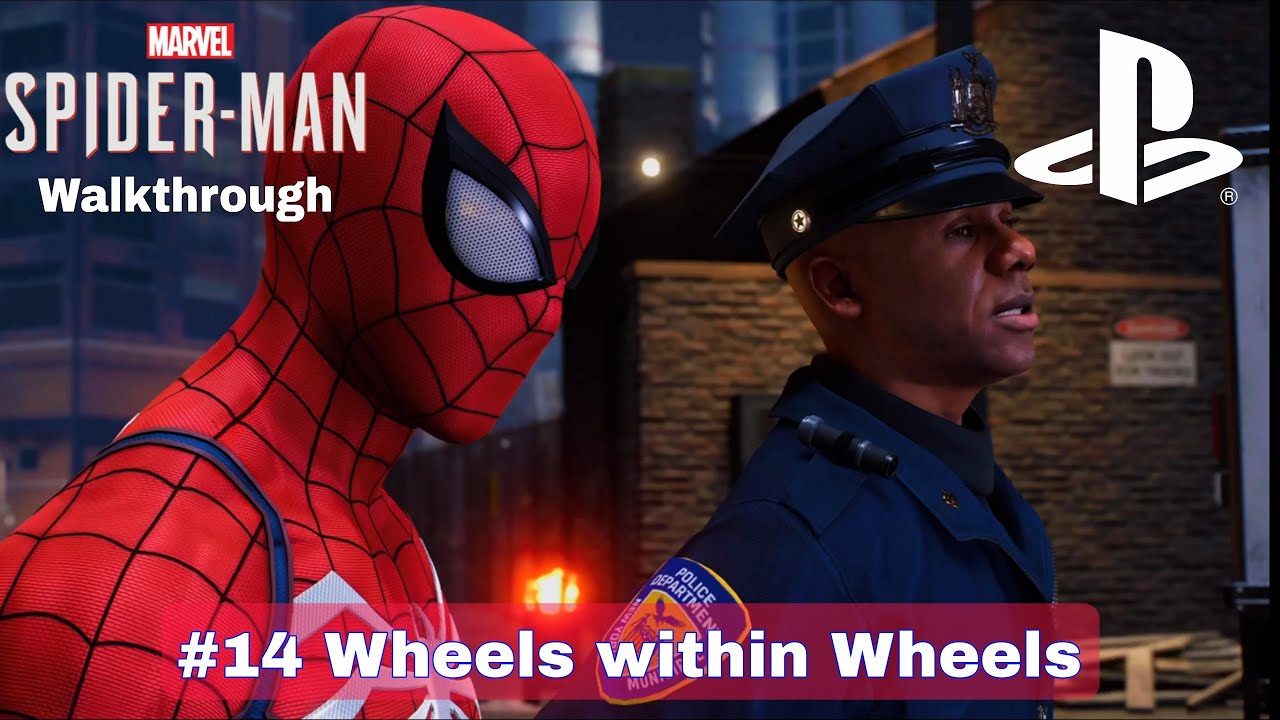 Spider-Man PS5 Walkthrough | Main Mission #14 – Wheels within Wheels (No Commentary)