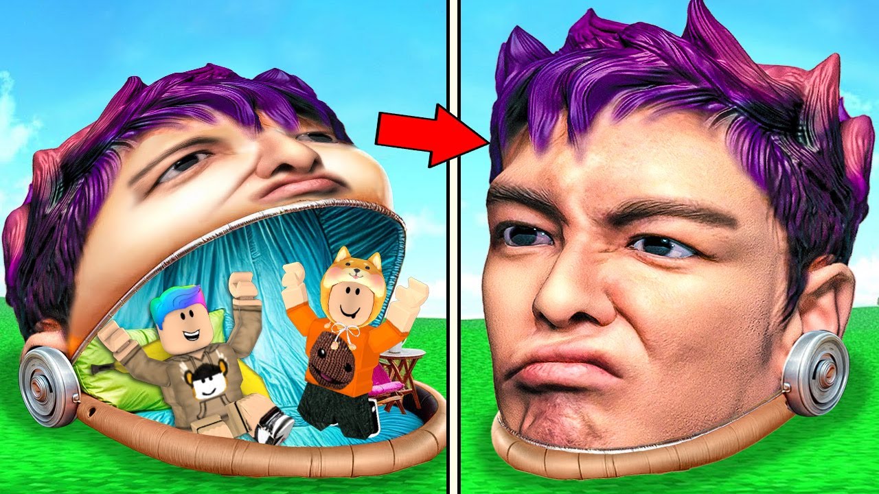 MELOBI DAN SKOBI MEMBUAT RUMAH THANOS SQUID GAME!!