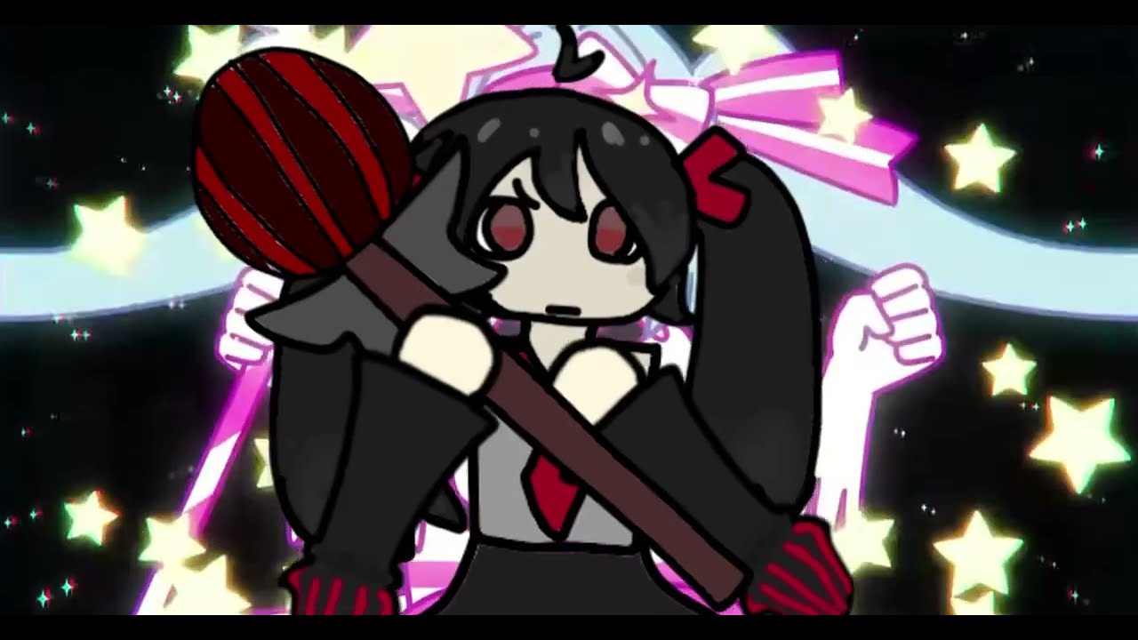 RETRY NOW but zatsune miku (evil miku)