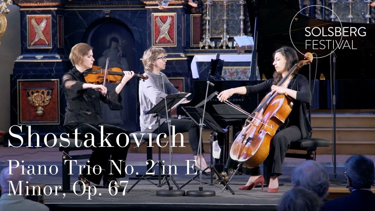 Shostakovich: Piano Trio No. 2 / Ioana Cristina Goicea, Astrig Siranossian, Irina Zahharenkova