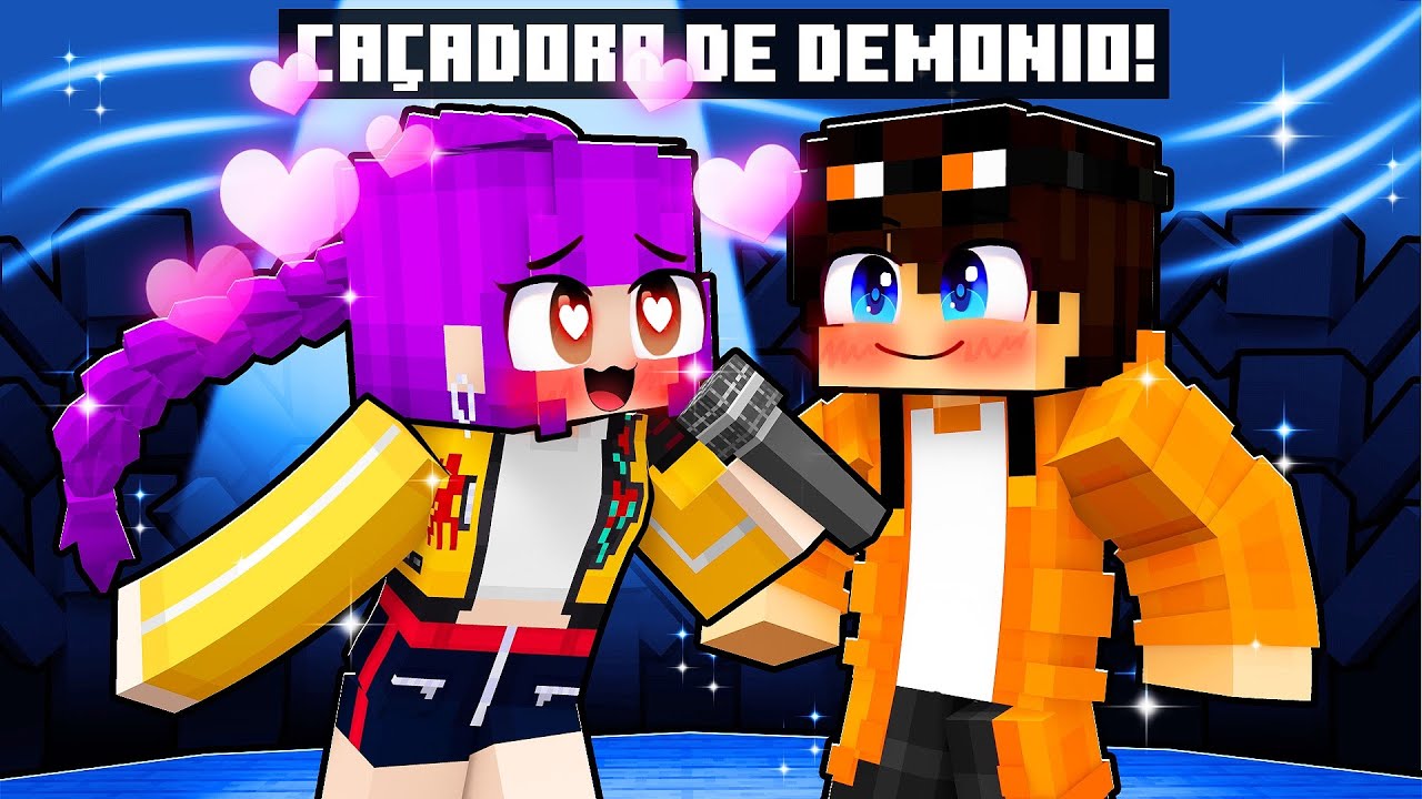 CAÇADORA KPOP se APAIXONOU por MIM no Minecraft!