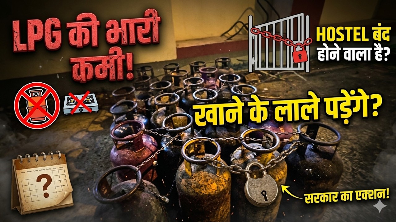 Gas Shortage in India | Hostel Band Hone Wala Hai? | LPG Crisis