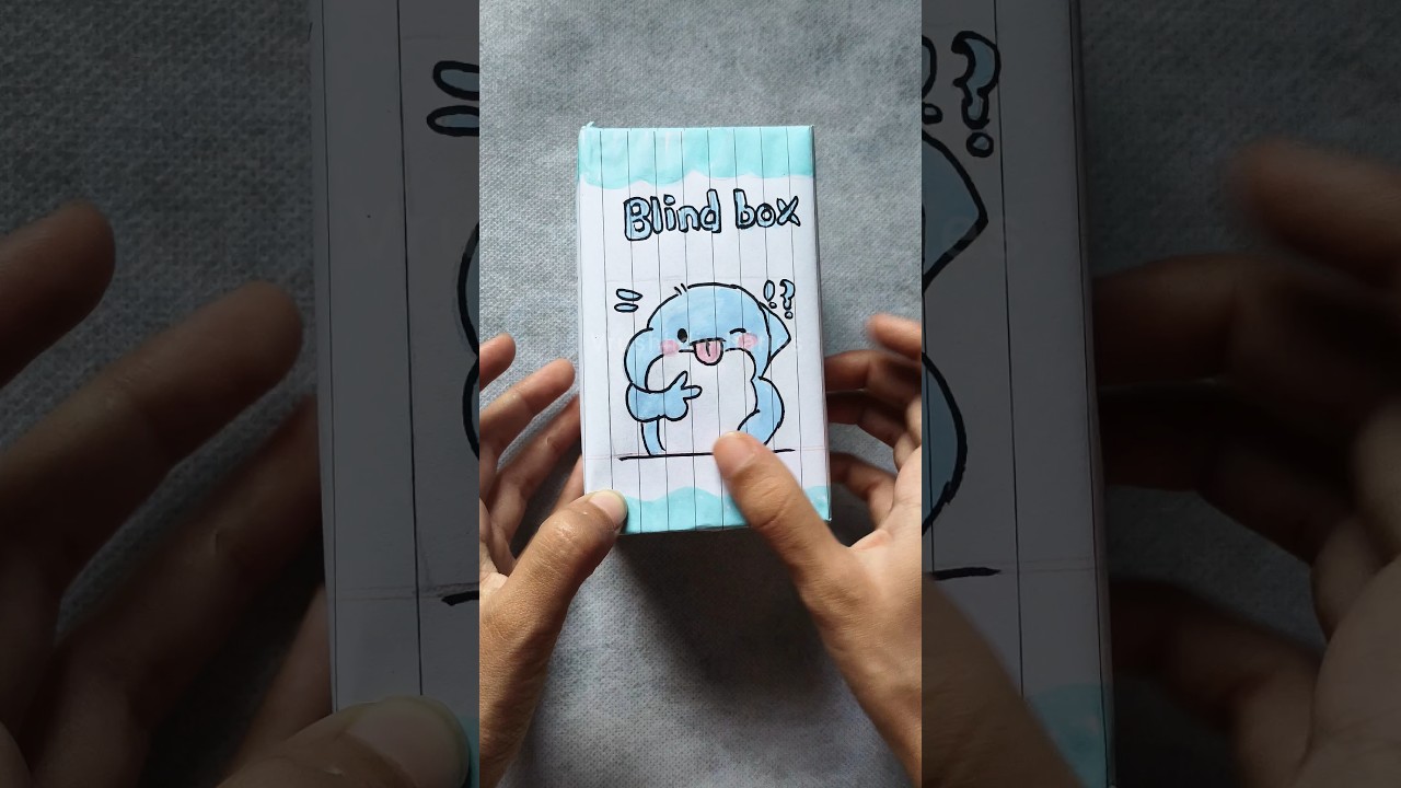 blind box Shark 🐟 paper squishy blind box #diy #craft # #squishy #shorts #kawaii