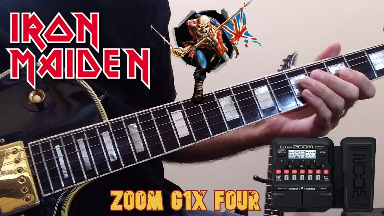 Iron Maiden - The Trooper - Guitar Cover (Zoom G1X Four) ► Patch