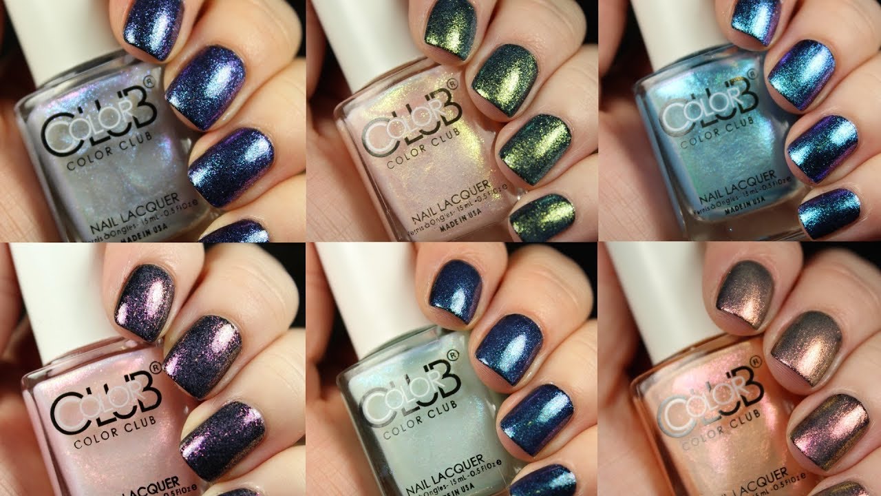 Color Club Shine Shifter Collection | Live Application Review