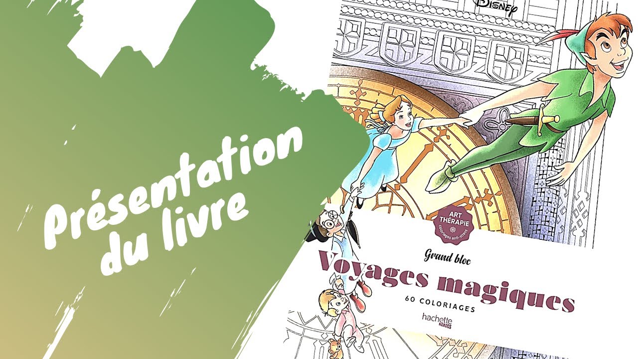 Voyages magiques - coloriage Disney - Hachette Heroes