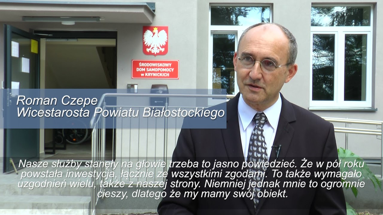 Otwarcie Środowiskowego Domu Samopomocy w Krynickich