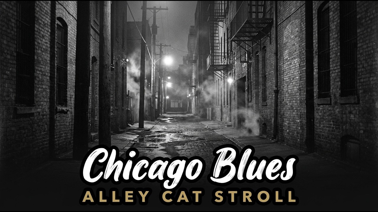 Slow Chicago Blues & Smooth Jazz for Melancholic Late Night Mood #8 (Alley Cat Stroll)