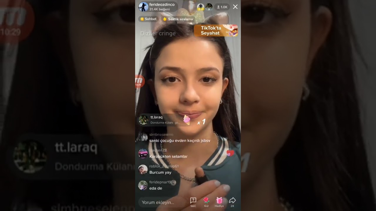Feride Özdinç Makyaj Yapıyor-Gözlüksüz Hali 23 Şubat Canlı Yayın